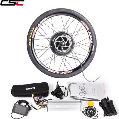 Bluetooth E bike Conversion Kit SUN RINGLE MTX rim 48V 1500W Motor Wheel Electric bicycle 20" 24" 26" 700C" 27.5" 28" 29in