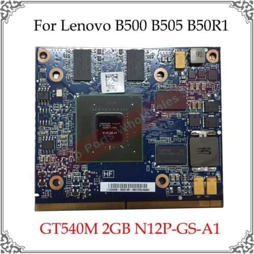 Original New For HP GT540 GT540M 2GB Laptop Video Card For Lenovo B500 B505 B50R1 N12P-GS-A1 Graphics Card Replacement