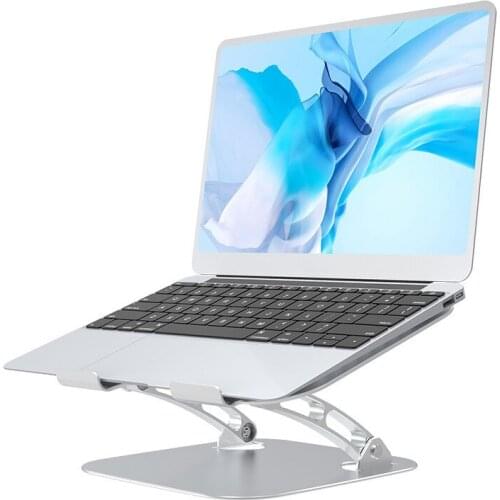 1pc Laptop Stand Multifunctional Metal Notebook Stand Folding Heat Dissipation Lifting Stand Compatible with Most Notebooks