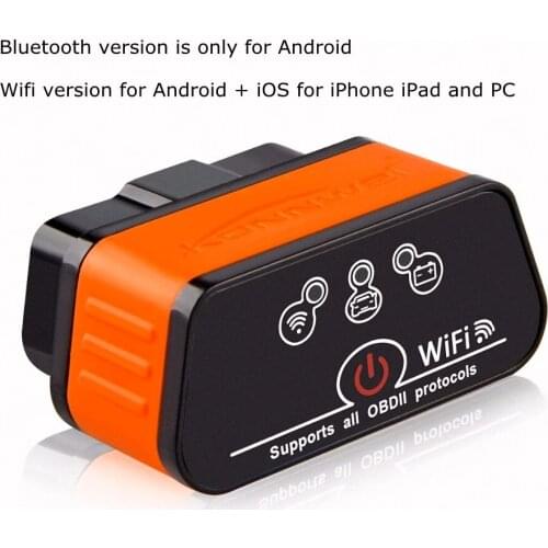 Professional Automotive Scanner ELM327 WIFI OBD2 V1.5 Adapter Car Diagnostic Tool Car Error Code Reader ODB2 ELM327 Auto Scanner