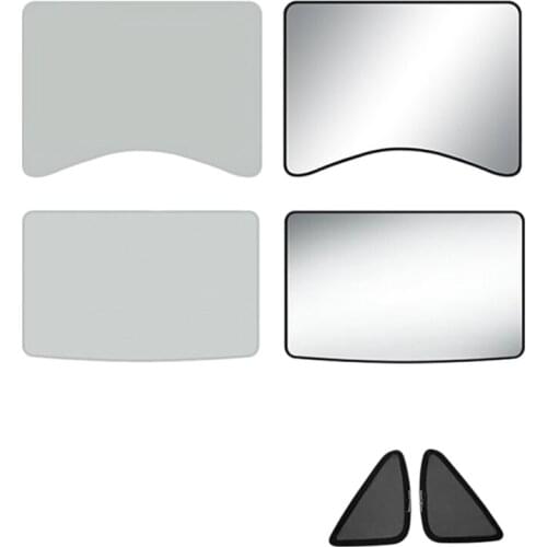 Sunroof Sunshade Front and Rear Roof Sun-Proof and Heat-Insulating Sun Visors for Tesla Model 3/Y
