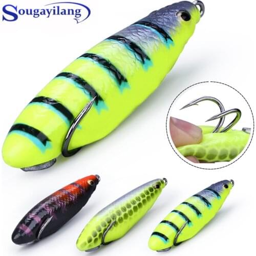 Sougayilang 3pcs Fishing Lure 14.5g 8.5cm Minnow Streak Fishing Lures High Simulation Eyes Lifelike Artificial Fishing Lure