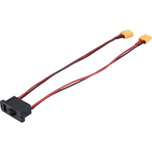Heavy Duty High Current Battery Harness XT60 Plug to JR Connector On/Off Power Switch Car Model Set for RC Car Boat