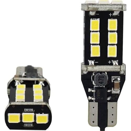 Super Bright White Canbus Led Bulb For Car Backup Reverse Light 912 921 T15 W16W