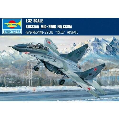Trumpeter 03226 1/32 Russian MiG-29UB Fulcrum Aircraft Model Kit