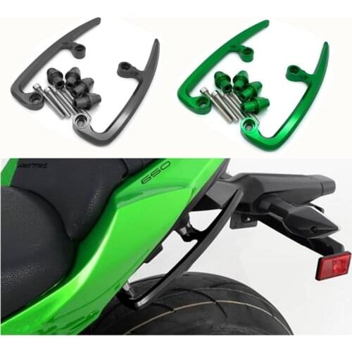 Kawasaki Ninja650 Z650 Motorcycle Rear Grab Bars Rear Seat Pillion Passenger Grab Rail Handle for Ninja650 Z650 2017 18 19 2020