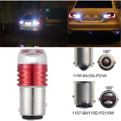 2PC Automatic Brake Tailgate DC12V 1157 BAY15D Reversing Light Truck Signal Light Car LED Light Auto Accessories