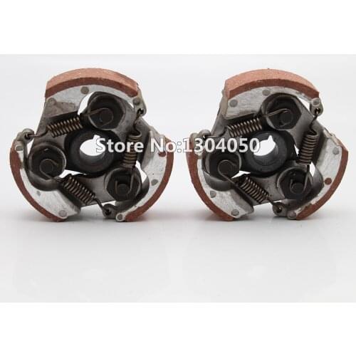 2pcs Engine Clutch Pad & Spring For 2 Stroke Mini 43cc 47cc 49cc ATV Pocket Mini Dirt PIT Bikes Quad Taotao JCL new