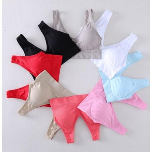 3PCS/lot Seamless Bra with Pads Plus Size Bras for Women Brassiere Vest Wireless Sexy Bra Push Up Underwear Womens Intimates
