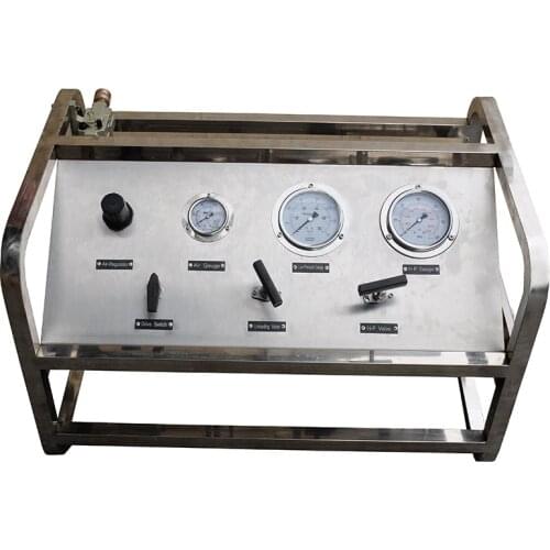 Free shipping Wellness Model:US-GBD25 100-200 Bar portable pneumatic driven gas booster station for cylinder filling