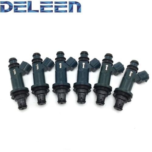 Deleen 6x High impedance Fuel Injector 23250-0A010 For Toyota Car accessories