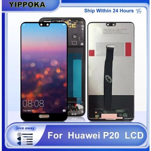 5.8"For Huawei P20 LCD EML-L22 Display Digitizer Assembly Replacement Parts For Huawei P20 Display EML-TL00 EML-L09 EML-L29C LCD