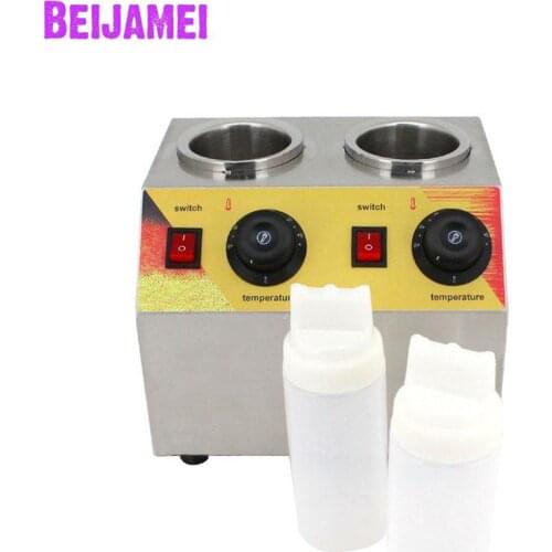 BEIJAMEI Commercial Chocolate soy sauce filling spread warmer bottles heating machine electric jam heater 220v/110v