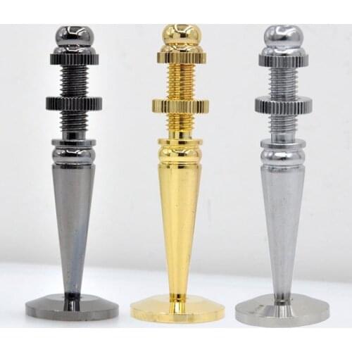 M8*72MM Pure copper shock absorber foot nail speaker mat Stand For subwoofer Bass speaker loudspeaker box