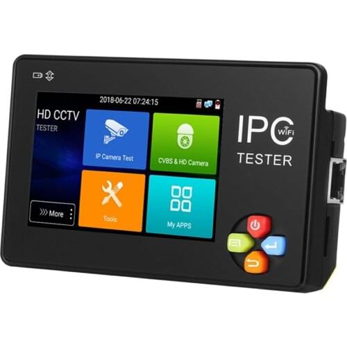 4ch 4K CCTV Tester PC Monitor Mini Camera Monitor IPC Tester Network Cable Test IP Camera Tester Monitor CCTV Tester POE