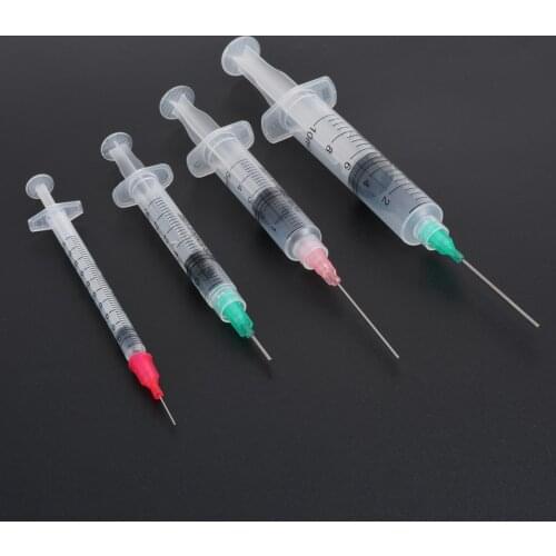 20 Pack Measuring Syringe 1/3/5/10ml polypropylene Syringe Dispensing Syringes For Refilling Measuring E-liquids