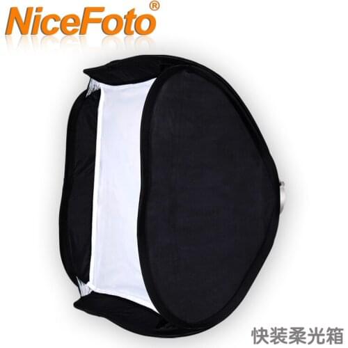 NiceFoto softbox folding softbox portable softbox photography light box ef-80x80cm