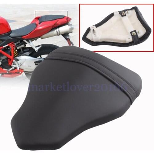 Rear Passenger Seat Pillion For Ducati 1098 1198 848 Motorcycle Accessories Cushion Pad Cover