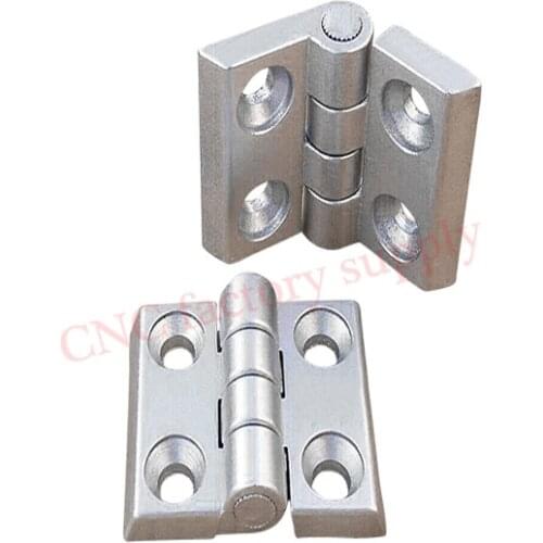 1pcCNC 3D Printer Aluminum profile hinge Zinc alloy hinge connection Accessories bracket fastener EU standard 20/30/40/45 series