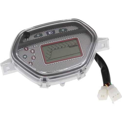299 Km/h Motorcycle RMP Speedometer Digital LCD Odometer Tachometer Speed Gauge For Honda CD110 Waterproof 12V Moto Accessories