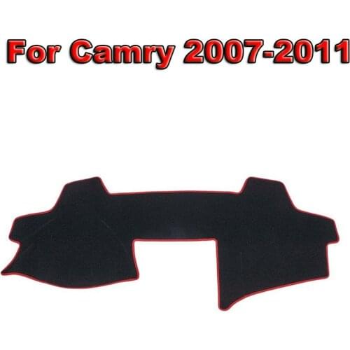 Double Anti-Skid Car Dashboard Cover Black Dash Mat Dashboard Protector Sunshield Covers