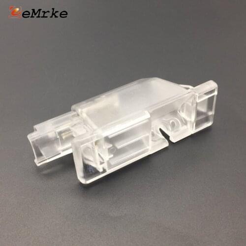 EEMRKE Car Rear View Camera Bracket Housing Mount for Peugeot 1007 2008 208 301 307 308 406 407 408 508 607 806 807 RCZ