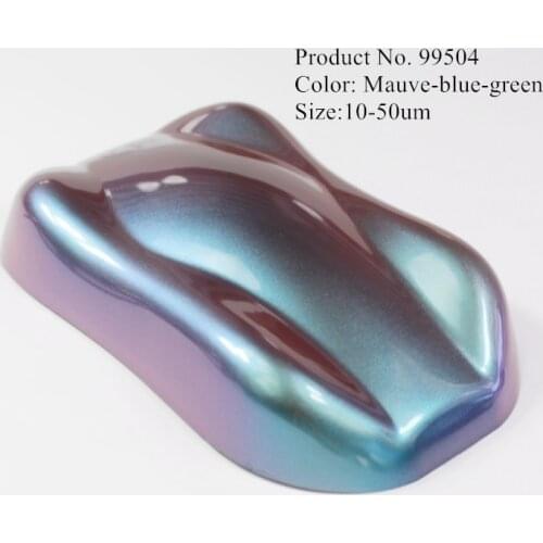Chameleon pearlescent Pigment Powder Color Changed Paints Mauve Blue Green for paints, cosmetics, automible