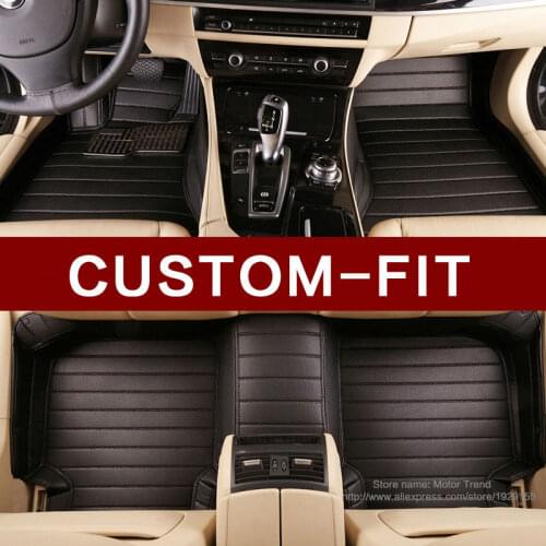 Custom fit car floor mats for Kia Sorento Sportage Optima K5 Forte Rio/K2 Cerato K3 Soul Cadenza Carens 3D car styling liner