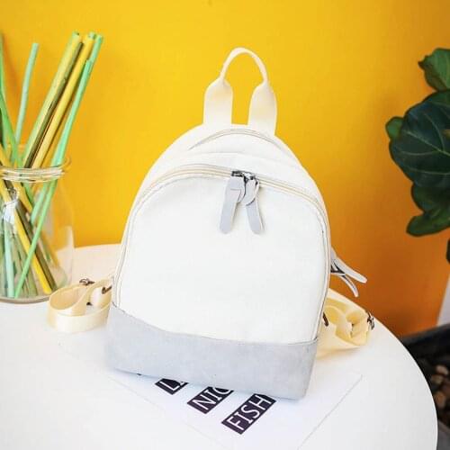 Hot Selling Women Canvas Backpack Shoulder School Students Grils Bag Travel Rucksacks