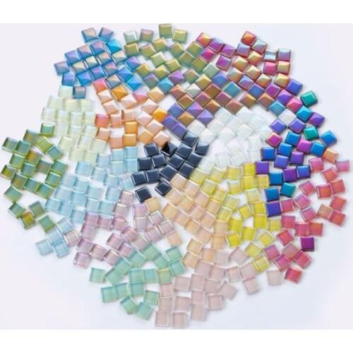 200pcs handicraft material mosaic tile handmade tiny mini micro glass crystal free stone creative DIY hobby