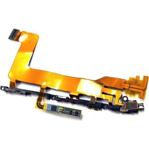 Original For Sony XZ F8332 F8331 Power ON Off Button Key Switch Vibration Module Flex Cable Replacement Repair Parts