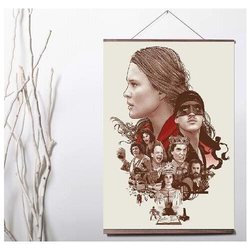 The Princess Bride Movie Art Canvas print poster painting with solid wood