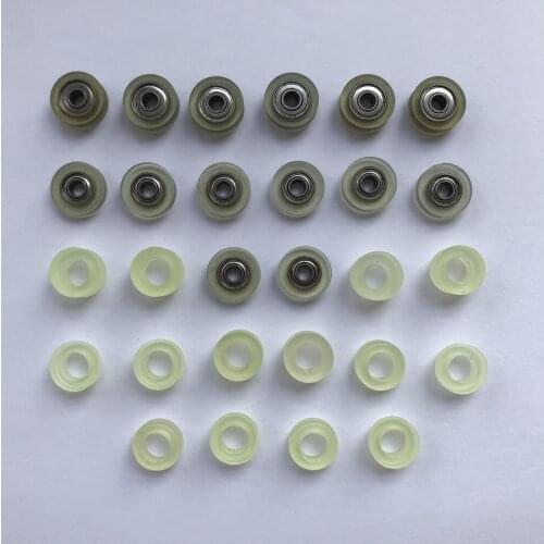28pcs/lot) Noritsu 135/240AFC-I / 135/240AFC-II negative carrier rubber wheel for S2/S4/HS-1800/HS1800 film scanners