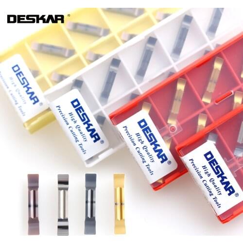 10PCS DESKAR MGGN150 MGGN200 MGGN250 MGGN300 MGGN400 MGGN500 MGGN600 JM LF6018 K10 LF6008 CNC Lathe Grooving Turning Tools