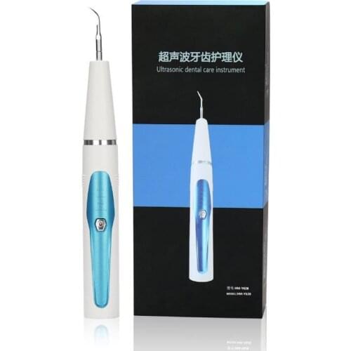 Ultrasonic Dental Scaler Calculus Remover Tooth Scraper Cleaner Tartar for Dentist Whiten Teeth Cleaning Health Hygiene white
