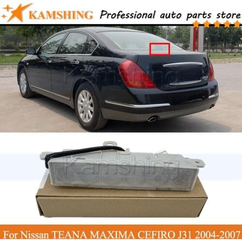 Kamshing Rear Additional brake light For Nissan TEANA MAXIMA CEFIRO J31 2004 2005 2006 2007 3rd Third Brake Light stop lamp