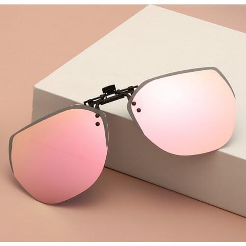 1 Pc High Quality Unisex Clip-on Polarized Day Night Vision Flip-up Lens Driving Glasses Uv400 Riding Sunglasses For Outside