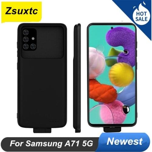 5000 Mah For Samsung Galaxy A71 5G Battery Case And Power Case Bank Smart Charger For Samsung Galaxy A71 5G Battery Case