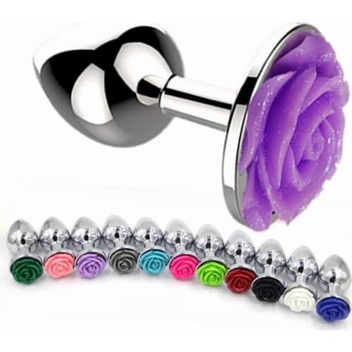 Metal Anal Toy Stainless Anal Plug Smooth Prostata Massage Dildo Butt Plug Tail Sex Toys For Women Men Gay Couple Sexo Products