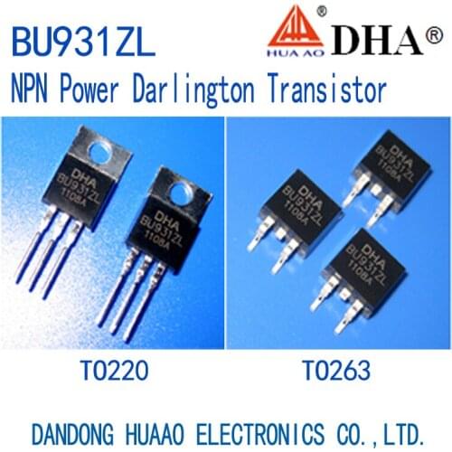BU931ZL NPN Power Darlington Transistor TO-220 TO-263