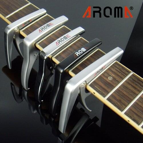 AROMA AC-21 Guitar Capo Metal Alloy Versatile Guitar Capo with Bridge Pin Puller Capotraste