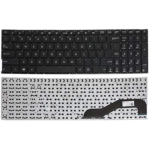 Laptop Keyboard Replacement for Asus X540L X540S X540 X540LA Keyboard US Black MP-13K93US-G50 0KNB0-610TUS00
