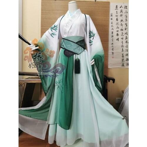 Anime Tian Guan Ci Fu Shi Qingxuan Cosplay Costume Shen Qingqiu Cosplay Costume Christmas Halloween Costumes for Women Men Hanfu