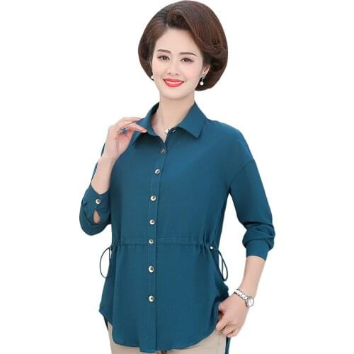 New Chiffon Shirt Womens Korean 2021 Spring Long Sleeve Shirts for Women Casual Solid Women Blouse Tunic Tops Blusas Mujer
