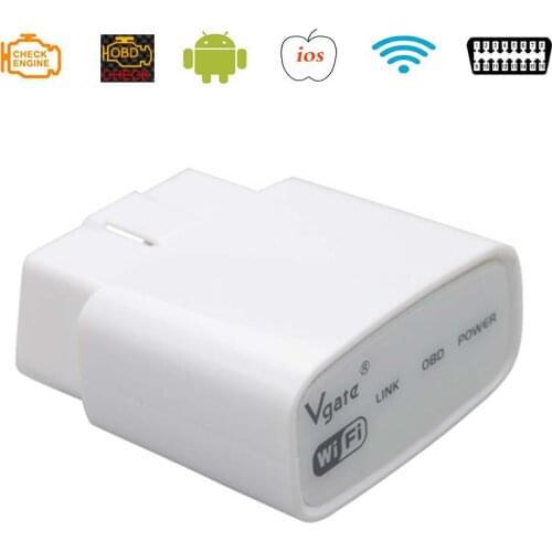 Original Vgate iCar Wifi OBD2 Scanner ELM327 Car Diagnostic Tools ELM 327 OBDII OBD 2 ii Code Reader Scanner For Android/iOS/PC
