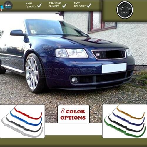 For Audi s4 rs4 b7 a4 front lip universal spoiler lip bumper 3 piece free fast shipping designed full harmony body kit design