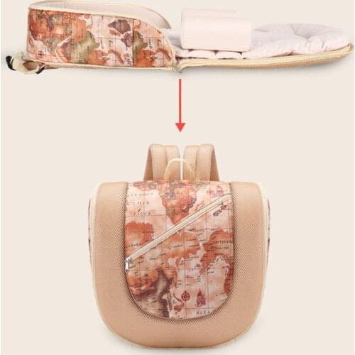 Portable Baby Crib Nursery Japan Travel Bag Folding Baby Bed Bag Infant Toddler Cradle Multifunction Storage Bag For Baby Care