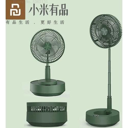 Youpin EDON Folding Electric Purification Fan Air Cooling Fan Humidification Remote Control 5 Wind Speed Telescopic Charging Fan