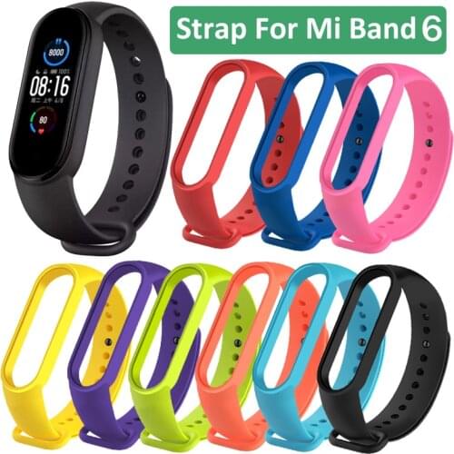 Silicone Strap For Xiaomi Mi Band 5 Replacement Strap Bracelet For Mi Band 5 Wrist Strap Sport Belt For Xiaomi Miband5 Wristband