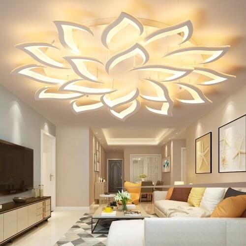 Modern Creative Iron AcrylicLed Ceiling Lamps Hotel Living Room Study Light Art Decoration Luminaire